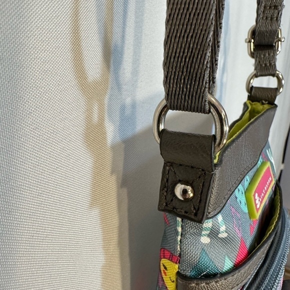 Lily Bloom Gay Crossbody Purse Llame Themed Zipper Strap Travel Eco Pockets S - Picture 7 of 16
